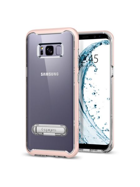 Чехол Crystal Hybrid Galaxy S8 Plus, Pink Чехол Crystal Hybrid Galaxy S8 Plus, Pink