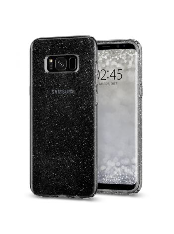 Чехол Liquid Crystal Glitter Galaxy S8, Space Quartz, 565CS21616