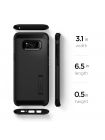 Чехол Tough Armor Galaxy S8 Plus, Black, 571CS21695