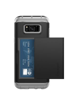 Чехол Crystal Wallet Galaxy S8 Plus, Black Чехол Crystal Wallet Galaxy S8 Plus, Black