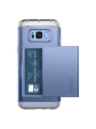 Чехол Crystal Wallet Galaxy S8 Plus, Blue Coral Чехол Crystal Wallet Galaxy S8 Plus, Blue Coral