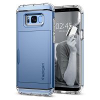 Чехол Crystal Wallet Galaxy S8, Blue Coral
