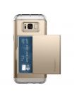 Чехол Crystal Wallet Galaxy S8 Plus, Gold, 571CS21117