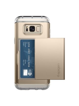 Чехол Crystal Wallet Galaxy S8 Plus, Gold Чехол Crystal Wallet Galaxy S8 Plus, Gold