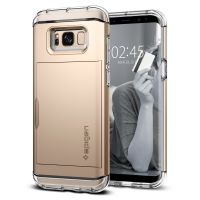 Чехол Crystal Wallet Galaxy S8, Gold
