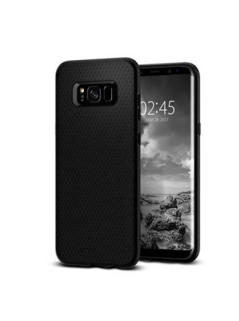 Чехол Spigen Liquid Air для Samsung S8, Black , 565cs21611