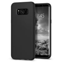 Чехол Galaxy S8 Liquid Crystal, Matte Black
