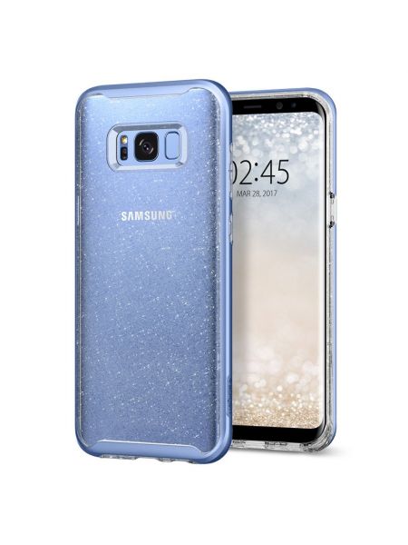 Чехол Galaxy S8 Plus Neo Hybrid Crystal Glitter, Blue Quartz Чехол Galaxy S8 Plus Neo Hybrid Crystal Glitter, Blue Quartz
