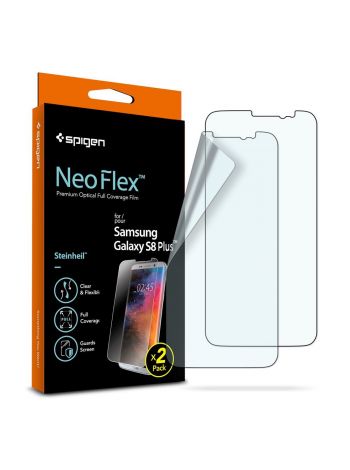 Защитная пленка Spigen Galaxy S8 Plus Screen Protector Neo Flex HD, 2 шт , 571FL21706