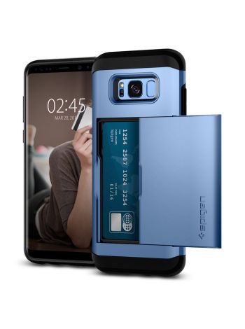 Чехол Spigen Slim Armor CS Galaxy S8 Plus, Blue, 571CS21673