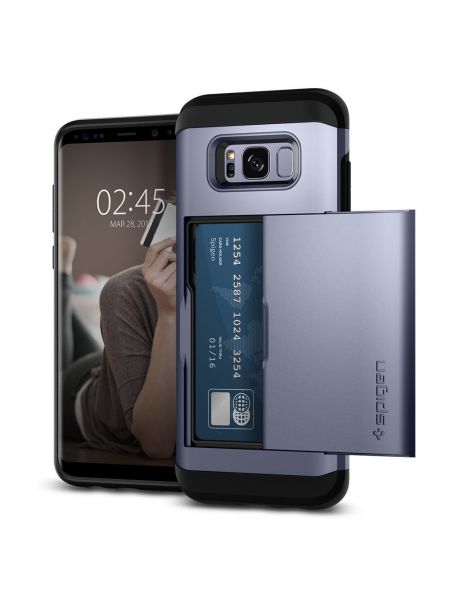 Чехол Spigen Slim Armor CS Galaxy S8 Plus, Orchid Gray Чехол Spigen Slim Armor CS Galaxy S8 Plus, Orchid Gray