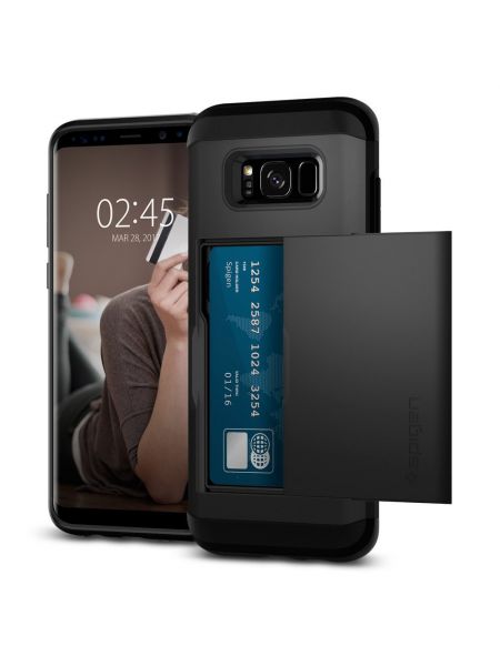 Чехол Spigen Slim Armor CS Galaxy S8 , Black Чехол Spigen Slim Armor CS Galaxy S8 , Black