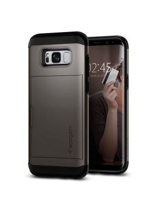 Чехол Spigen Slim Armor CS Galaxy S8 , Gunmetal Чехол Spigen Slim Armor CS Galaxy S8 , Gunmetal
