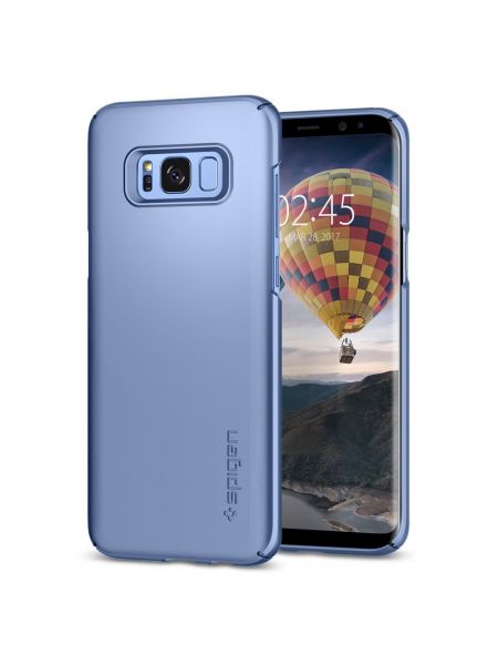 Чехол Spigen Thin Fit для Samsung S8, Blue Coral Чехол Spigen Thin Fit для Samsung S8, Blue Coral