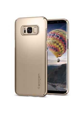 Чехол Spigen Thin Fit для Samsung S8, Gold Maple, 565CS21622
