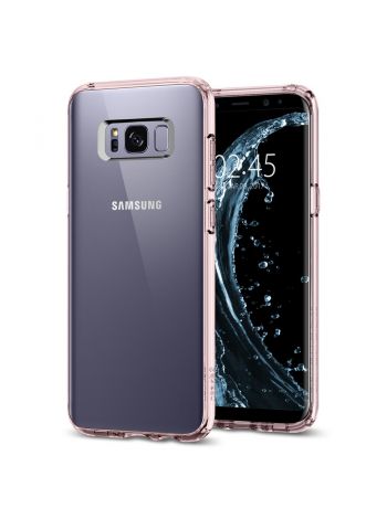 Чехол Ultra Hybrid Galaxy S8, Crystal Pink, 565CS21632