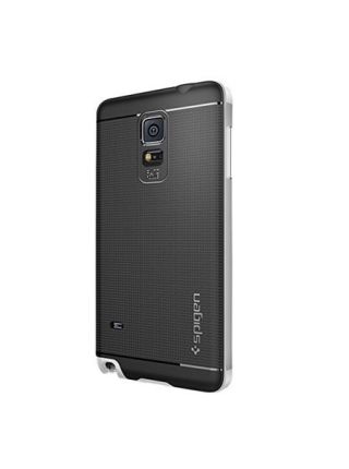 Чехол Spigen Neo Hybrid для Samsung Galaxy Note 4, Satin Silver 