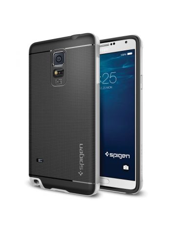 Чехол Spigen Neo Hybrid для Samsung Galaxy Note 4, Satin Silver , SGP11120