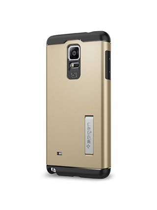 Чехол SGP Slim Armor для Galaxy Note 4, Shampagne Gold