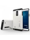 Чехол SGP Slim Armor для Galaxy Note 4, Shimery White , SGP11128