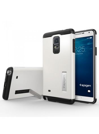 Чехол SGP Slim Armor для Galaxy Note 4, Shimery White , SGP11128