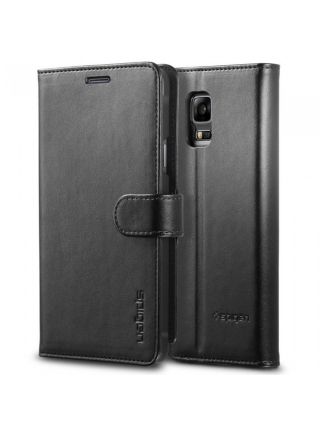 Чехол Spigen Wallet S для Samsung Galaxy Note 4, Black 